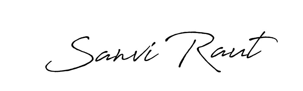 You should practise on your own different ways (Antro_Vectra_Bolder) to write your name (Sanvi Raut) in signature. don't let someone else do it for you. Sanvi Raut signature style 7 images and pictures png