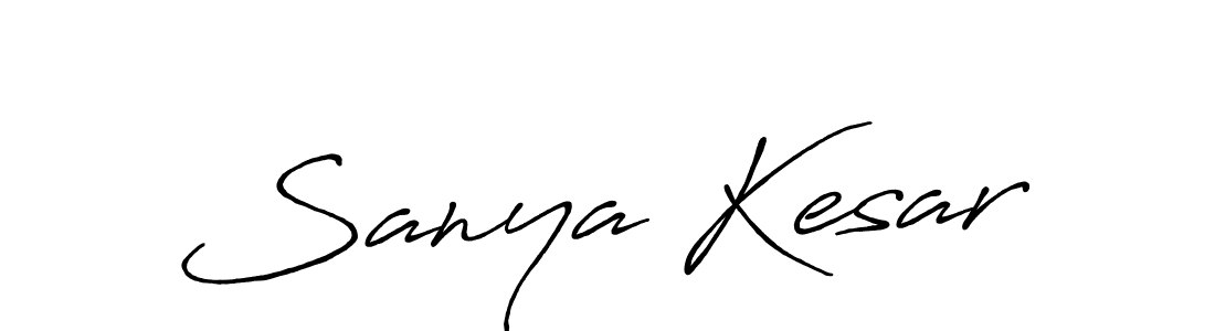 This is the best signature style for the Sanya Kesar name. Also you like these signature font (Antro_Vectra_Bolder). Mix name signature. Sanya Kesar signature style 7 images and pictures png