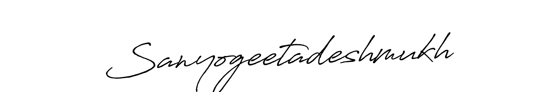 You should practise on your own different ways (Antro_Vectra_Bolder) to write your name (Sanyogeetadeshmukh) in signature. don't let someone else do it for you. Sanyogeetadeshmukh signature style 7 images and pictures png