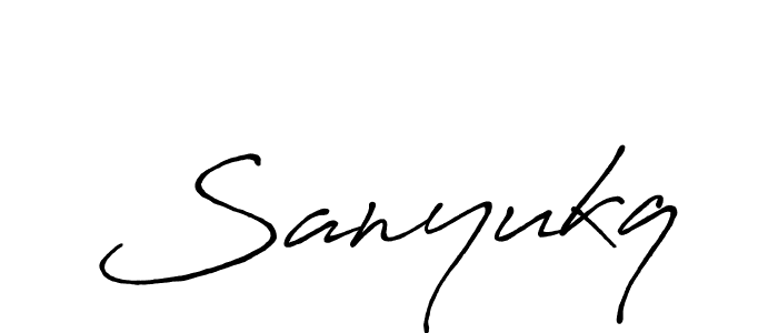 See photos of Sanyukq official signature by Spectra . Check more albums & portfolios. Read reviews & check more about Antro_Vectra_Bolder font. Sanyukq signature style 7 images and pictures png