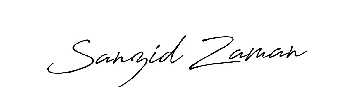 Antro_Vectra_Bolder is a professional signature style that is perfect for those who want to add a touch of class to their signature. It is also a great choice for those who want to make their signature more unique. Get Sanzid Zaman name to fancy signature for free. Sanzid Zaman signature style 7 images and pictures png