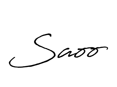 Antro_Vectra_Bolder is a professional signature style that is perfect for those who want to add a touch of class to their signature. It is also a great choice for those who want to make their signature more unique. Get Saoo name to fancy signature for free. Saoo signature style 7 images and pictures png