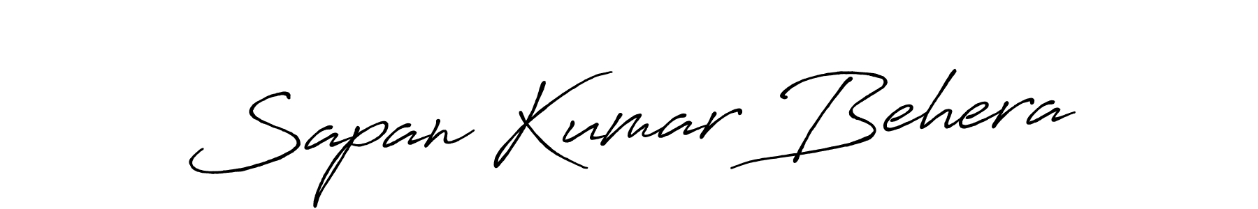 You should practise on your own different ways (Antro_Vectra_Bolder) to write your name (Sapan Kumar Behera) in signature. don't let someone else do it for you. Sapan Kumar Behera signature style 7 images and pictures png