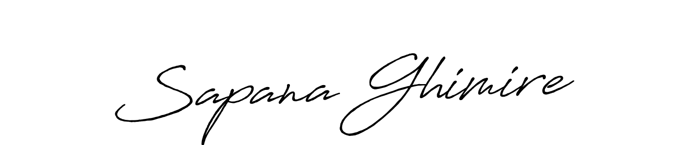 if you are searching for the best signature style for your name Sapana Ghimire. so please give up your signature search. here we have designed multiple signature styles  using Antro_Vectra_Bolder. Sapana Ghimire signature style 7 images and pictures png