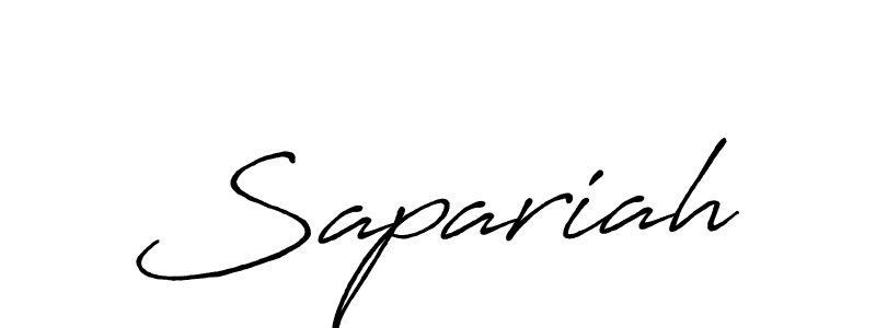 It looks lik you need a new signature style for name Sapariah. Design unique handwritten (Antro_Vectra_Bolder) signature with our free signature maker in just a few clicks. Sapariah signature style 7 images and pictures png