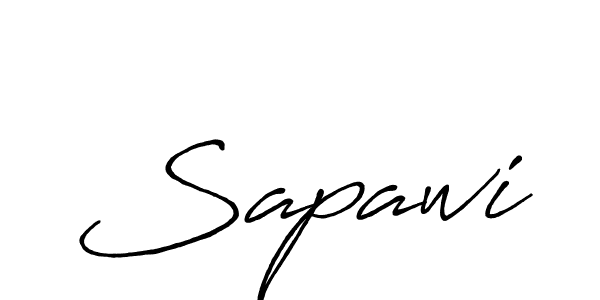 Once you've used our free online signature maker to create your best signature Antro_Vectra_Bolder style, it's time to enjoy all of the benefits that Sapawi name signing documents. Sapawi signature style 7 images and pictures png