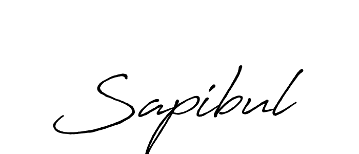 Make a beautiful signature design for name Sapibul. With this signature (Antro_Vectra_Bolder) style, you can create a handwritten signature for free. Sapibul signature style 7 images and pictures png