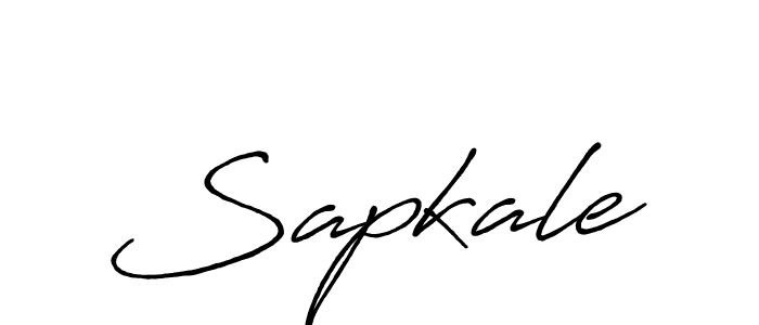 How to make Sapkale signature? Antro_Vectra_Bolder is a professional autograph style. Create handwritten signature for Sapkale name. Sapkale signature style 7 images and pictures png