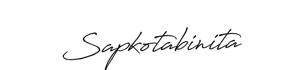 How to Draw Sapkotabinita signature style? Antro_Vectra_Bolder is a latest design signature styles for name Sapkotabinita. Sapkotabinita signature style 7 images and pictures png