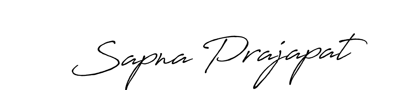 Make a beautiful signature design for name Sapna Prajapat. Use this online signature maker to create a handwritten signature for free. Sapna Prajapat signature style 7 images and pictures png
