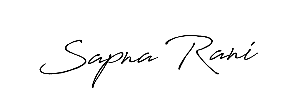 The best way (Antro_Vectra_Bolder) to make a short signature is to pick only two or three words in your name. The name Sapna Rani include a total of six letters. For converting this name. Sapna Rani signature style 7 images and pictures png