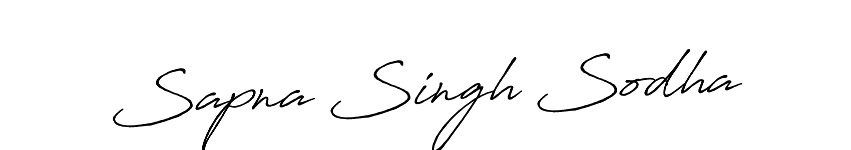 Antro_Vectra_Bolder is a professional signature style that is perfect for those who want to add a touch of class to their signature. It is also a great choice for those who want to make their signature more unique. Get Sapna Singh Sodha name to fancy signature for free. Sapna Singh Sodha signature style 7 images and pictures png