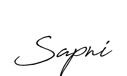 You can use this online signature creator to create a handwritten signature for the name Sapni. This is the best online autograph maker. Sapni signature style 7 images and pictures png