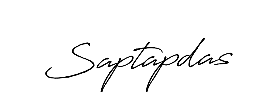 Saptapdas stylish signature style. Best Handwritten Sign (Antro_Vectra_Bolder) for my name. Handwritten Signature Collection Ideas for my name Saptapdas. Saptapdas signature style 7 images and pictures png