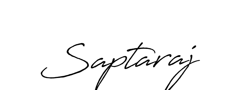 Design your own signature with our free online signature maker. With this signature software, you can create a handwritten (Antro_Vectra_Bolder) signature for name Saptaraj. Saptaraj signature style 7 images and pictures png