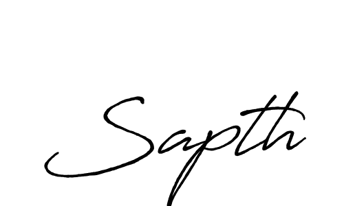 How to Draw Sapth signature style? Antro_Vectra_Bolder is a latest design signature styles for name Sapth. Sapth signature style 7 images and pictures png