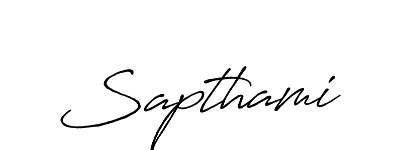 Once you've used our free online signature maker to create your best signature Antro_Vectra_Bolder style, it's time to enjoy all of the benefits that Sapthami name signing documents. Sapthami signature style 7 images and pictures png