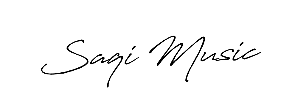 if you are searching for the best signature style for your name Saqi Music. so please give up your signature search. here we have designed multiple signature styles  using Antro_Vectra_Bolder. Saqi Music signature style 7 images and pictures png