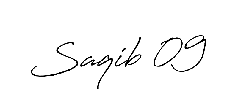 Saqib 09 stylish signature style. Best Handwritten Sign (Antro_Vectra_Bolder) for my name. Handwritten Signature Collection Ideas for my name Saqib 09. Saqib 09 signature style 7 images and pictures png