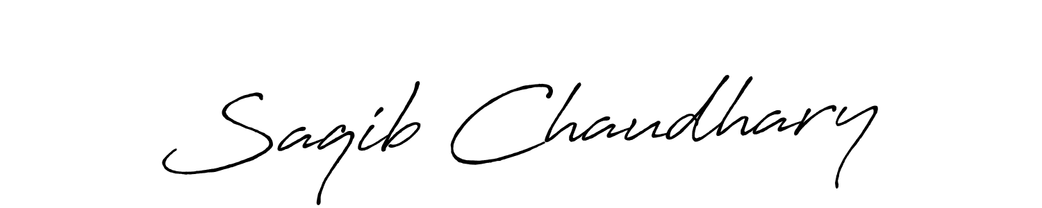 How to Draw Saqib Chaudhary signature style? Antro_Vectra_Bolder is a latest design signature styles for name Saqib Chaudhary. Saqib Chaudhary signature style 7 images and pictures png