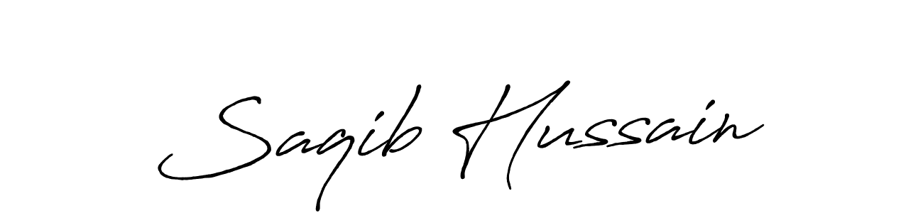How to make Saqib Hussain signature? Antro_Vectra_Bolder is a professional autograph style. Create handwritten signature for Saqib Hussain name. Saqib Hussain signature style 7 images and pictures png