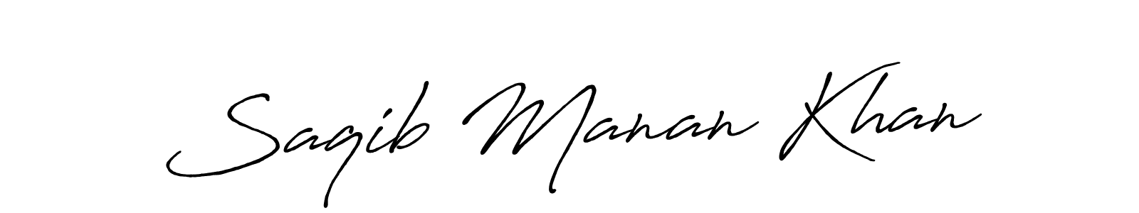 Once you've used our free online signature maker to create your best signature Antro_Vectra_Bolder style, it's time to enjoy all of the benefits that Saqib Manan Khan name signing documents. Saqib Manan Khan signature style 7 images and pictures png
