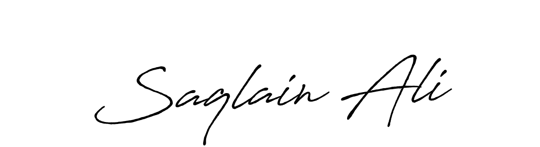 if you are searching for the best signature style for your name Saqlain Ali. so please give up your signature search. here we have designed multiple signature styles  using Antro_Vectra_Bolder. Saqlain Ali signature style 7 images and pictures png