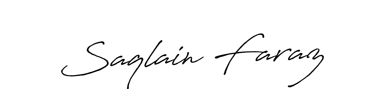 See photos of Saqlain Faraz official signature by Spectra . Check more albums & portfolios. Read reviews & check more about Antro_Vectra_Bolder font. Saqlain Faraz signature style 7 images and pictures png