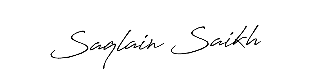 Similarly Antro_Vectra_Bolder is the best handwritten signature design. Signature creator online .You can use it as an online autograph creator for name Saqlain Saikh. Saqlain Saikh signature style 7 images and pictures png