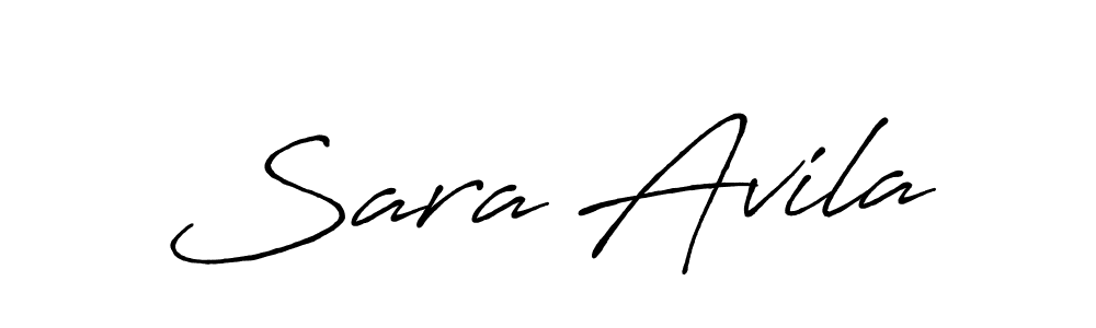Similarly Antro_Vectra_Bolder is the best handwritten signature design. Signature creator online .You can use it as an online autograph creator for name Sara Avila. Sara Avila signature style 7 images and pictures png