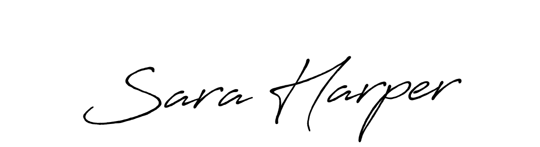 Design your own signature with our free online signature maker. With this signature software, you can create a handwritten (Antro_Vectra_Bolder) signature for name Sara Harper. Sara Harper signature style 7 images and pictures png