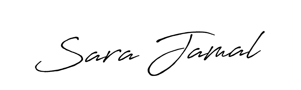 Use a signature maker to create a handwritten signature online. With this signature software, you can design (Antro_Vectra_Bolder) your own signature for name Sara Jamal. Sara Jamal signature style 7 images and pictures png