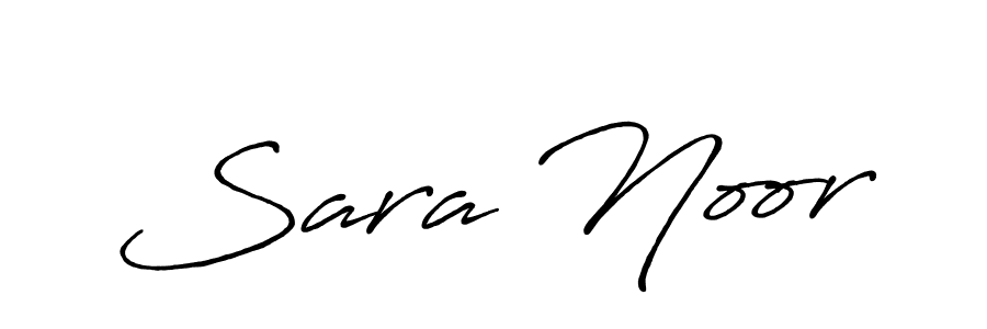 The best way (Antro_Vectra_Bolder) to make a short signature is to pick only two or three words in your name. The name Sara Noor include a total of six letters. For converting this name. Sara Noor signature style 7 images and pictures png