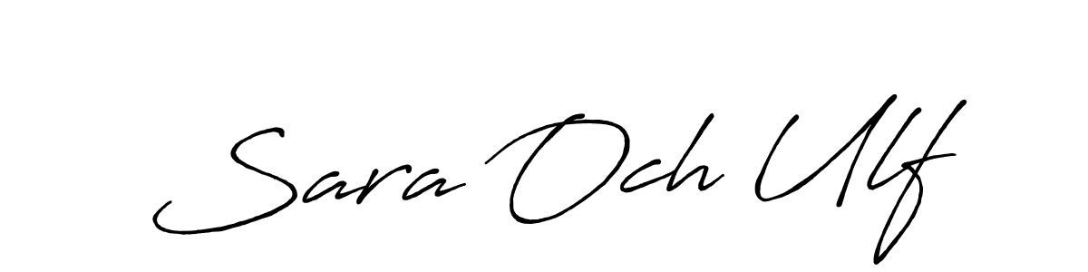 Here are the top 10 professional signature styles for the name Sara Och Ulf. These are the best autograph styles you can use for your name. Sara Och Ulf signature style 7 images and pictures png