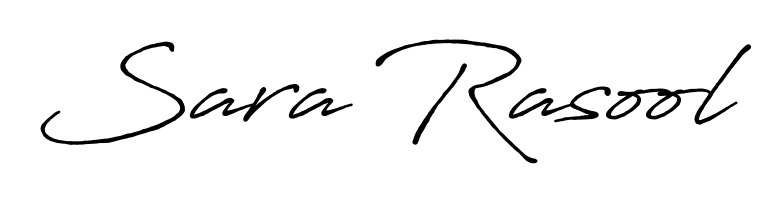 Create a personalized artistic stamp with Sara Rasool in Antro_Vectra_Bolder font. Perfect for visual artists, designers, and influencers. Sara Rasool signature style 7 images and pictures png