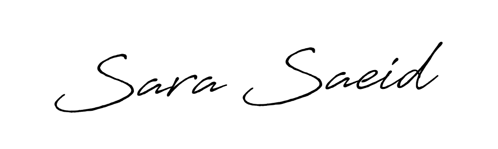 Once you've used our free online signature maker to create your best signature Antro_Vectra_Bolder style, it's time to enjoy all of the benefits that Sara Saeid name signing documents. Sara Saeid signature style 7 images and pictures png