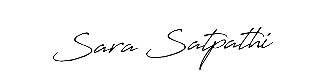 Also we have Sara Satpathi name is the best signature style. Create professional handwritten signature collection using Antro_Vectra_Bolder autograph style. Sara Satpathi signature style 7 images and pictures png