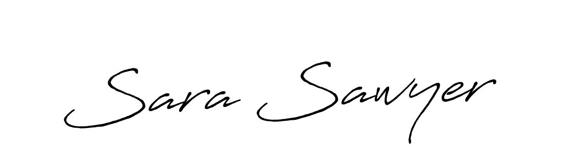 It looks lik you need a new signature style for name Sara Sawyer. Design unique handwritten (Antro_Vectra_Bolder) signature with our free signature maker in just a few clicks. Sara Sawyer signature style 7 images and pictures png