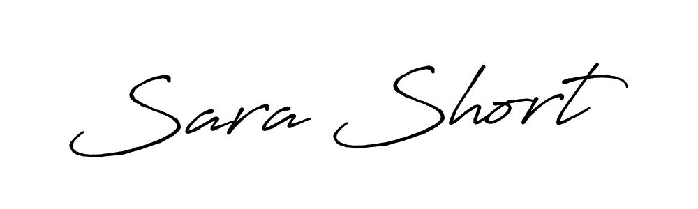 Also we have Sara Short name is the best signature style. Create professional handwritten signature collection using Antro_Vectra_Bolder autograph style. Sara Short signature style 7 images and pictures png