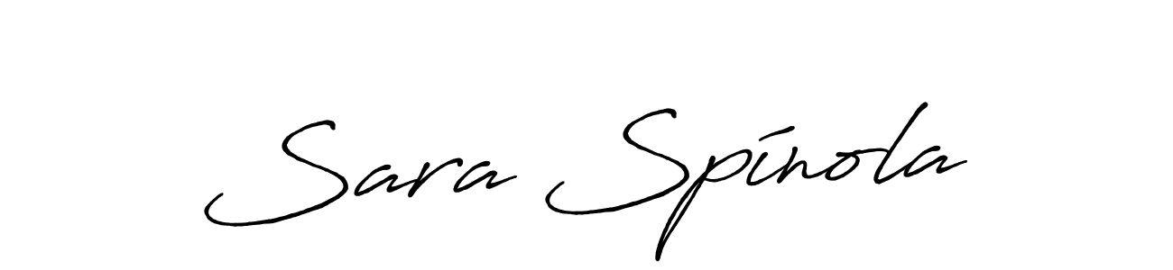 It looks lik you need a new signature style for name Sara Spínola. Design unique handwritten (Antro_Vectra_Bolder) signature with our free signature maker in just a few clicks. Sara Spínola signature style 7 images and pictures png