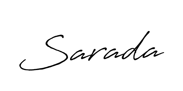 How to make Sarada signature? Antro_Vectra_Bolder is a professional autograph style. Create handwritten signature for Sarada name. Sarada signature style 7 images and pictures png