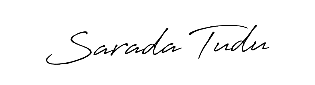 It looks lik you need a new signature style for name Sarada Tudu. Design unique handwritten (Antro_Vectra_Bolder) signature with our free signature maker in just a few clicks. Sarada Tudu signature style 7 images and pictures png