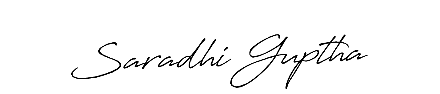 It looks lik you need a new signature style for name Saradhi Guptha. Design unique handwritten (Antro_Vectra_Bolder) signature with our free signature maker in just a few clicks. Saradhi Guptha signature style 7 images and pictures png