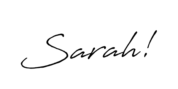 Once you've used our free online signature maker to create your best signature Antro_Vectra_Bolder style, it's time to enjoy all of the benefits that Sarah! name signing documents. Sarah! signature style 7 images and pictures png