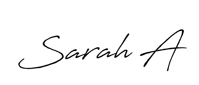Make a short Sarah A signature style. Manage your documents anywhere anytime using Antro_Vectra_Bolder. Create and add eSignatures, submit forms, share and send files easily. Sarah A signature style 7 images and pictures png