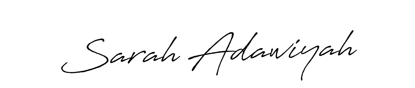 This is the best signature style for the Sarah Adawiyah name. Also you like these signature font (Antro_Vectra_Bolder). Mix name signature. Sarah Adawiyah signature style 7 images and pictures png