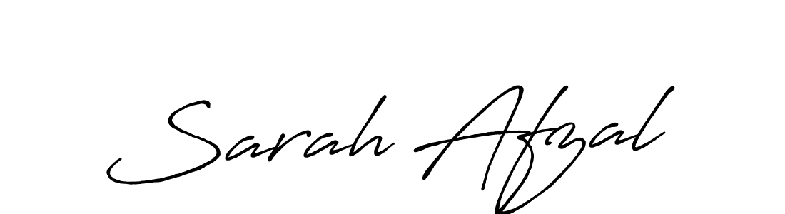 Design your own signature with our free online signature maker. With this signature software, you can create a handwritten (Antro_Vectra_Bolder) signature for name Sarah Afzal. Sarah Afzal signature style 7 images and pictures png