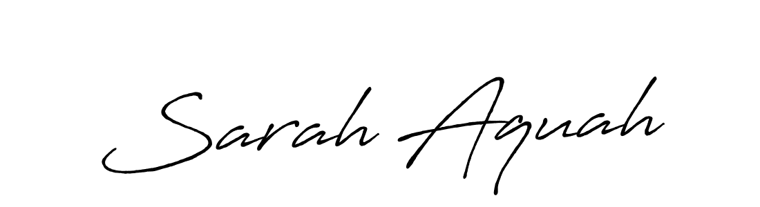 Once you've used our free online signature maker to create your best signature Antro_Vectra_Bolder style, it's time to enjoy all of the benefits that Sarah Aquah name signing documents. Sarah Aquah signature style 7 images and pictures png