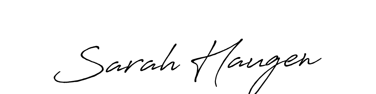 It looks lik you need a new signature style for name Sarah Haugen. Design unique handwritten (Antro_Vectra_Bolder) signature with our free signature maker in just a few clicks. Sarah Haugen signature style 7 images and pictures png