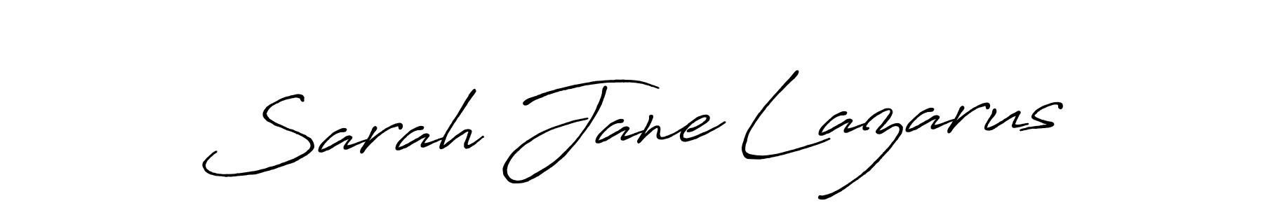 Also You can easily find your signature by using the search form. We will create Sarah Jane Lazarus name handwritten signature images for you free of cost using Antro_Vectra_Bolder sign style. Sarah Jane Lazarus signature style 7 images and pictures png